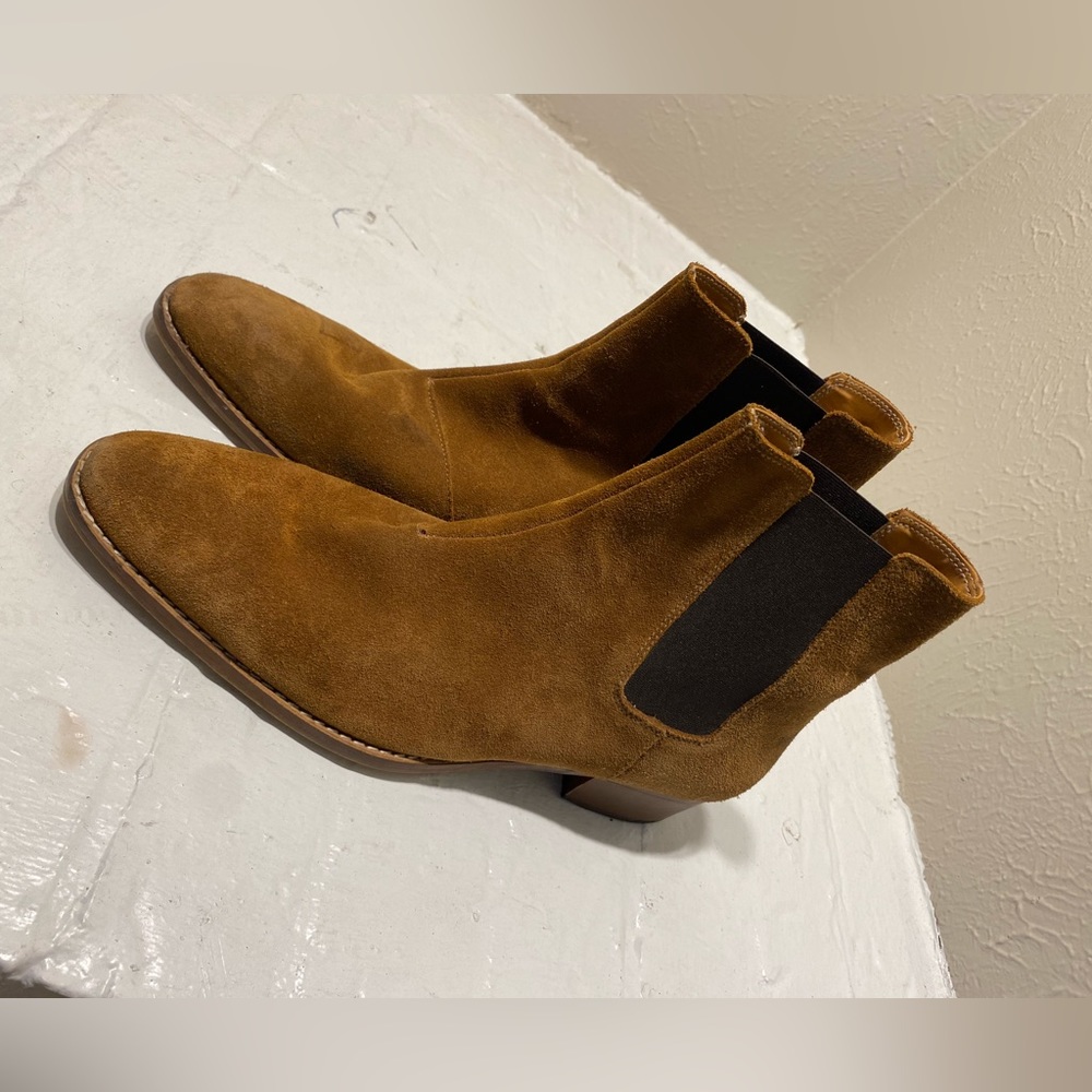 Steve Madden handmade suade chelsea boots US size 12